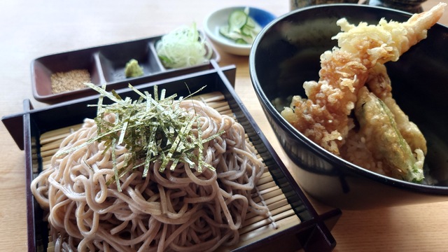 ざるそばと選べるミニ丼